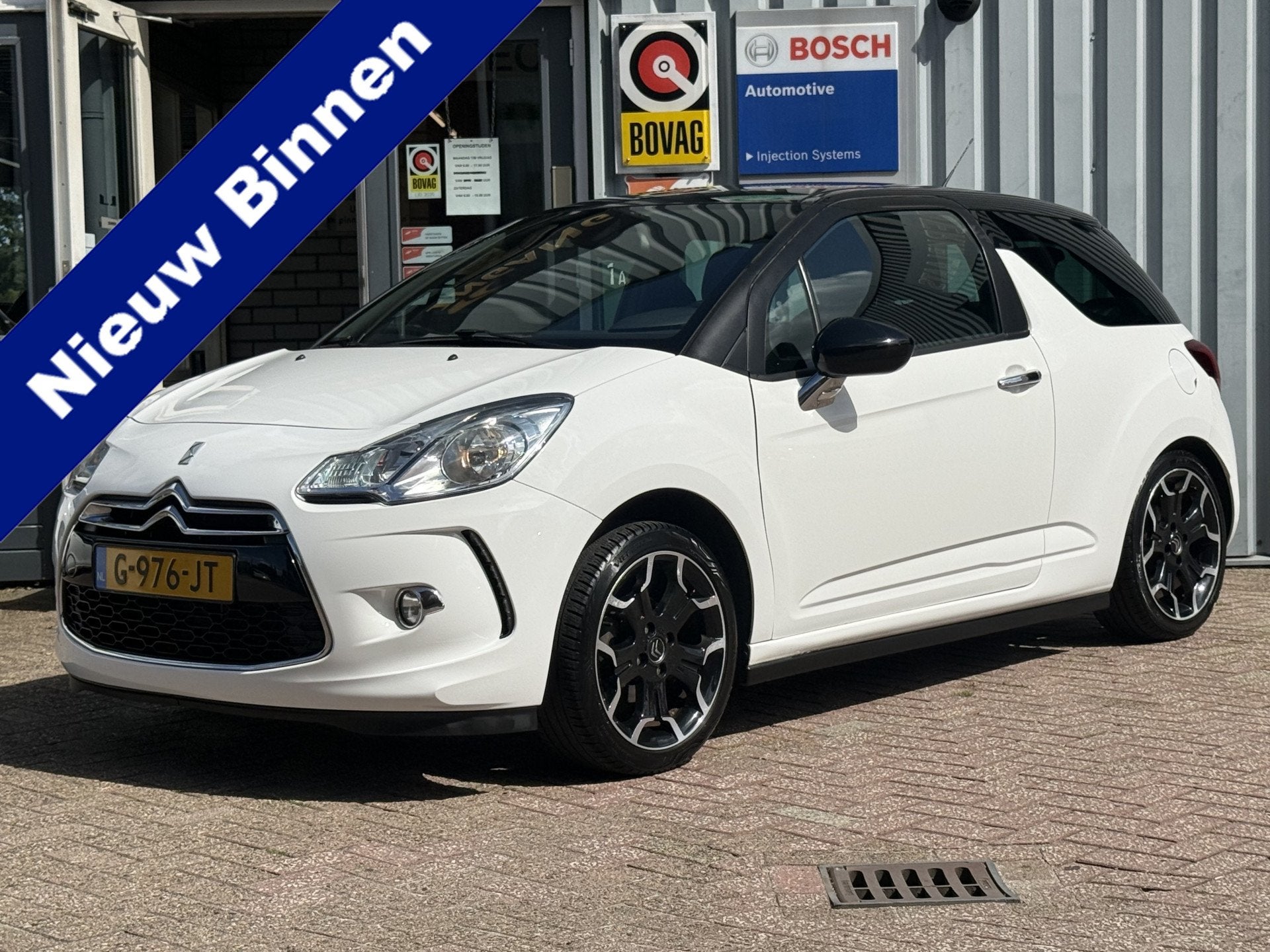 Citroën DS3 1.6 So Chic | BLUETOOTH | CRUISE | HIFI AUDIO |, Voorwielaandrijving, Euro 5, Stof, Zwart