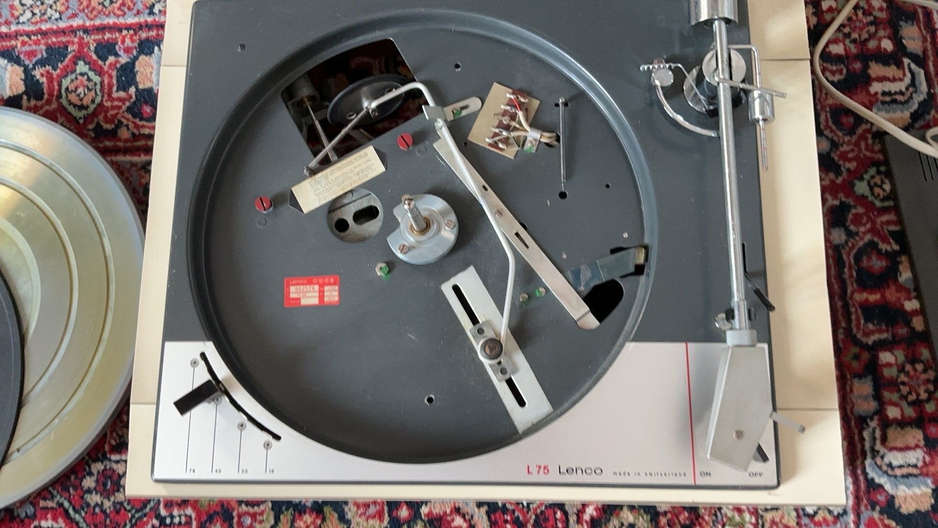 Lenco L75 made in Switzerland., Ophalen, Zo goed als nieuw, Overige merken