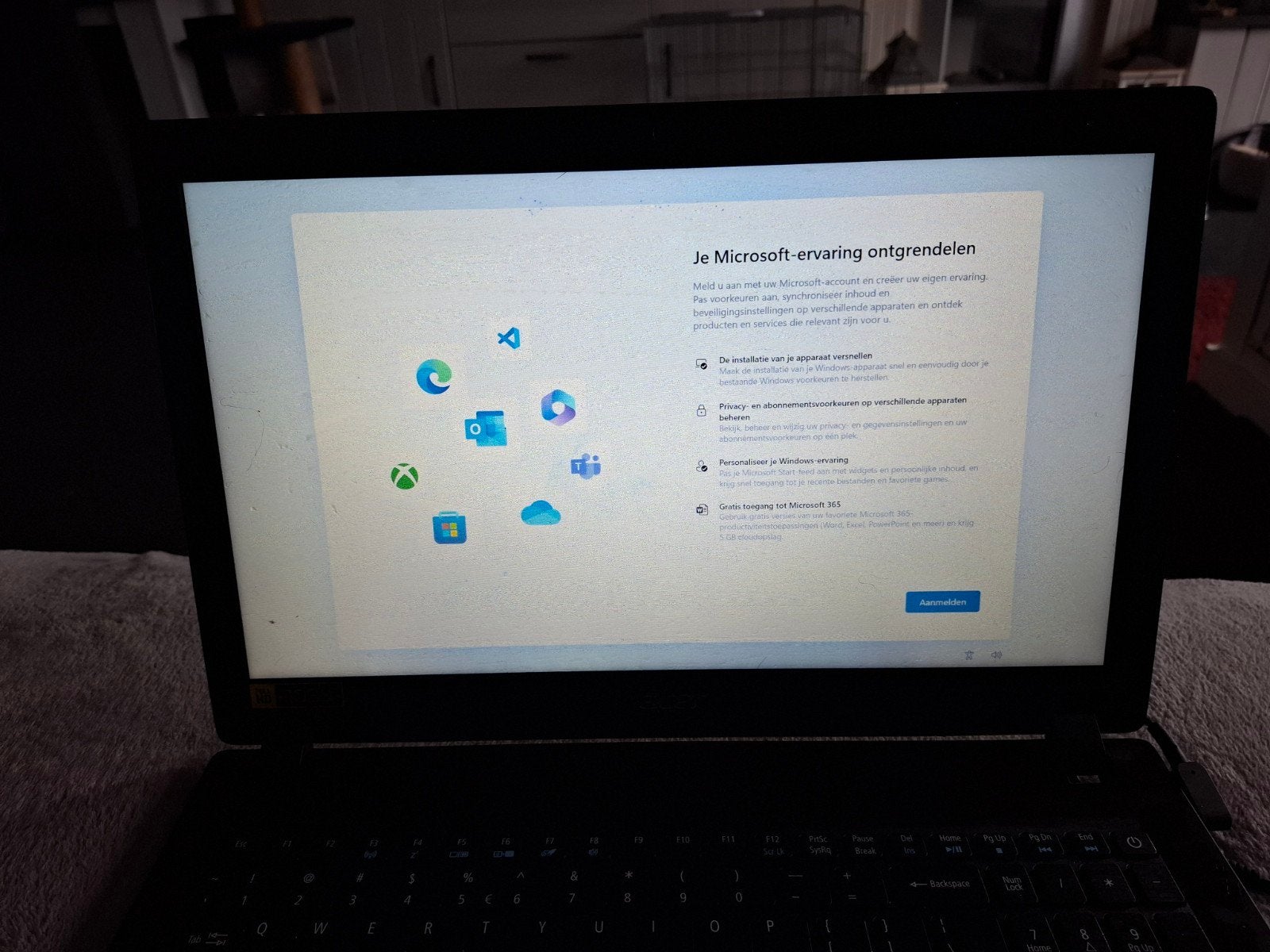 Acer laptop - Zeer goede staat, Windows 11, Computers en Software, Met videokaart, 2 tot 3 Ghz, Ophalen of Verzenden, Zo goed als nieuw