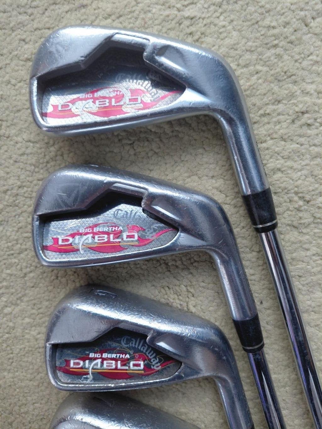Callaway Diablo Forged Golfset, Sport en Fitness, Golf, Ophalen of Verzenden, Gebruikt, Set, Callaway