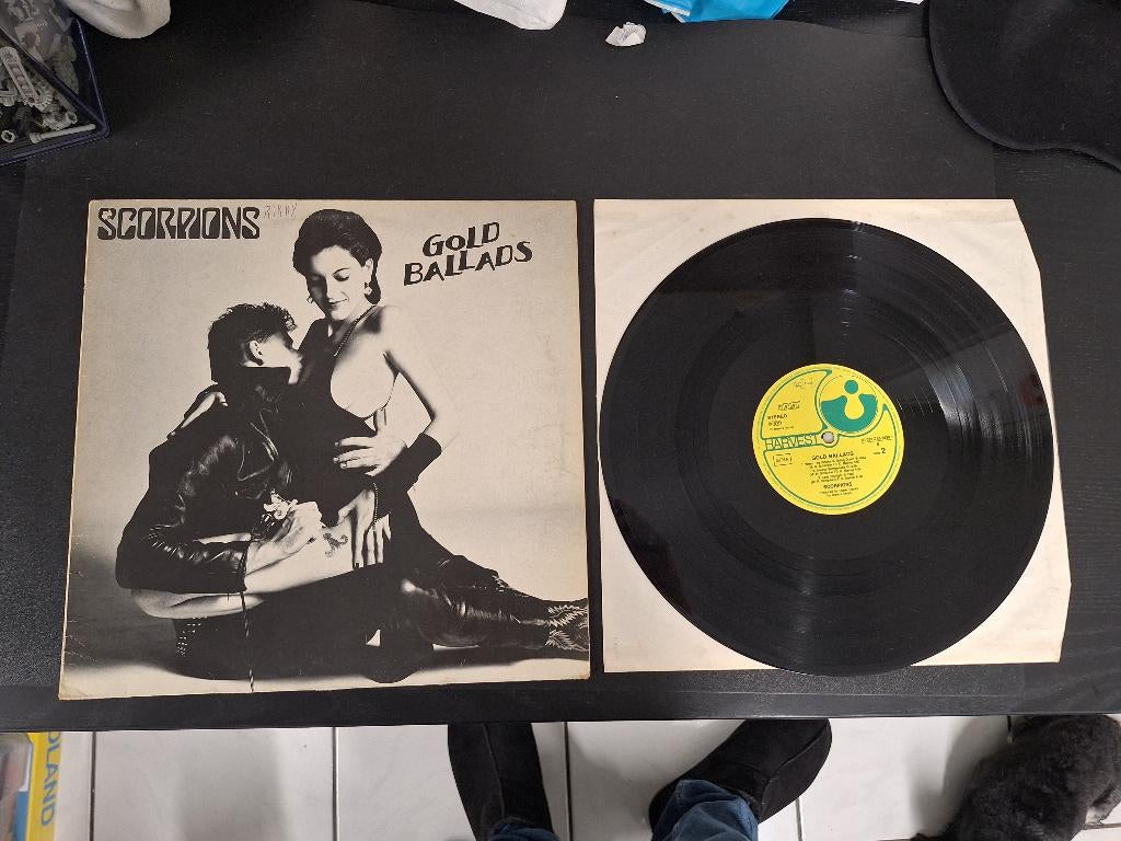 Vintage vinyl lp album The Scorpions Gold Ballads uit 1982, Ophalen of Verzenden, Gebruikt, 12 inch, Poprock