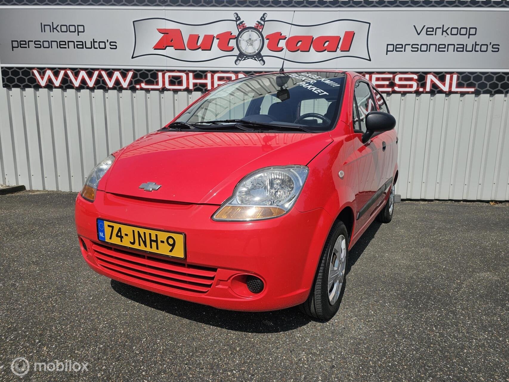 Chevrolet Matiz 0.8 Spirit I Elektr.-pakket I Lage km's I NA, Auto's, Voorwielaandrijving, Gebruikt, USB, Origineel Nederlands