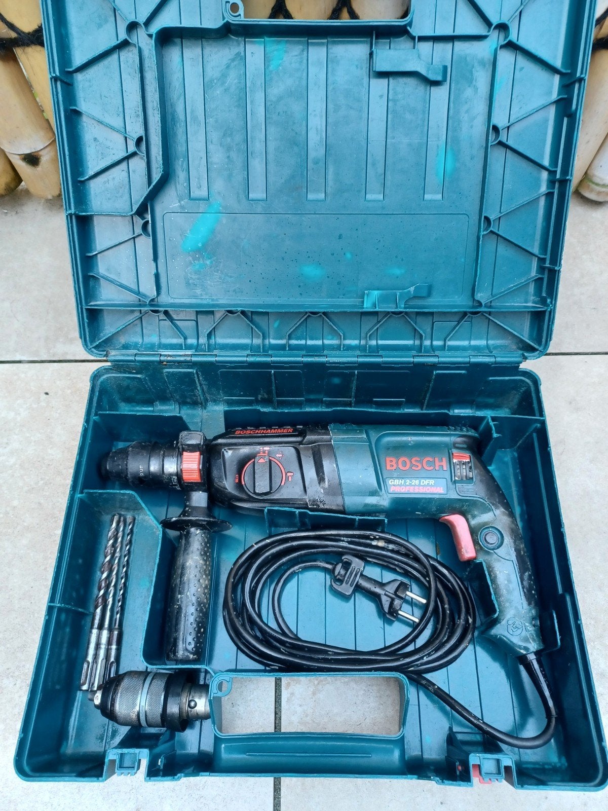 Bosch Professional GBH 2-26 DFR, 600 watt of meer, Boor- en/of Breekhamer, Ophalen of Verzenden, Zo goed als nieuw