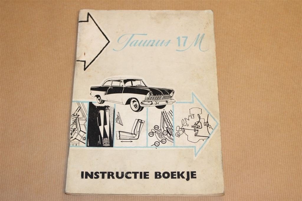 Ford Taunus 17M - Instructieboekje - ca 1960, Ophalen of Verzenden