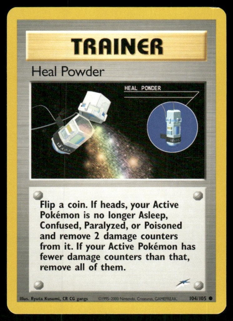 Heal Powder 104/105 - Neo Destiny, Verzenden, Gebruikt