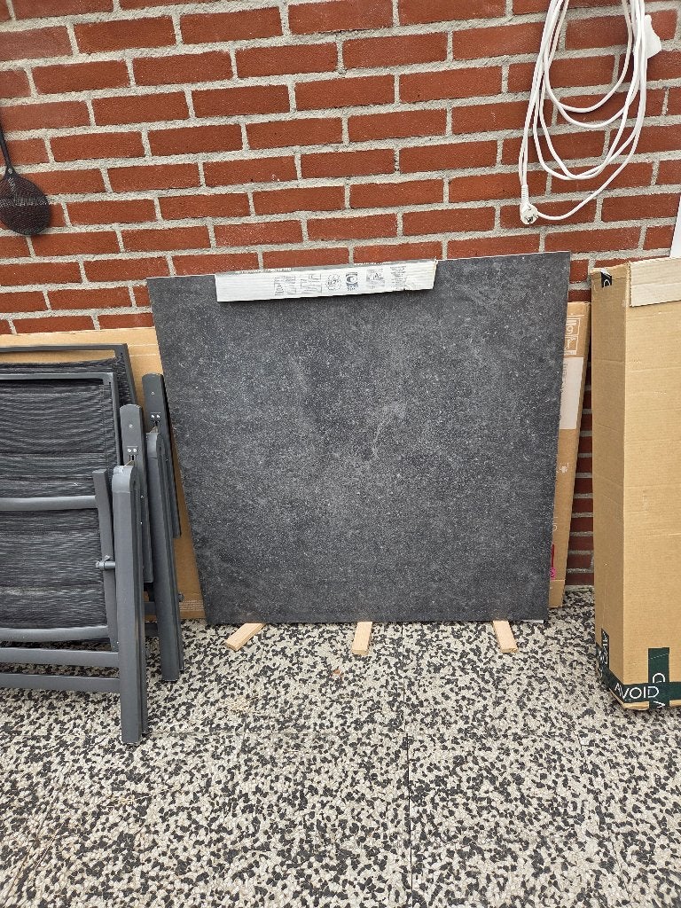 Grote vloertegel 100x100, Doe-het-zelf en Verbouw, Ophalen, 60 cm of meer, Nieuw, Minder dan 5 m²