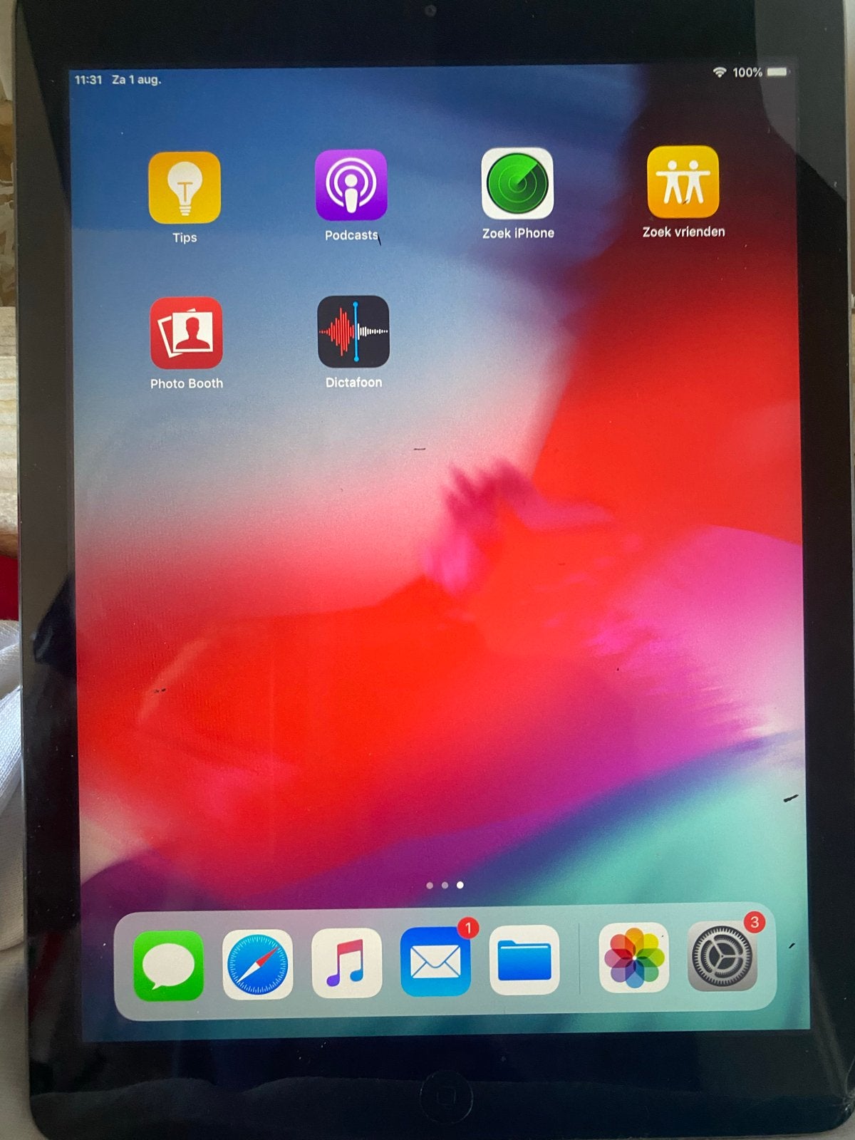 Apple iPad Air 16GB Wi-Fi - Gebruikt met lichte schade, Computers en Software, Apple iPads, 10 inch, Gebruikt, Apple iPad Air