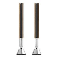 B&O BeoLab 28 Luidsprekerset Silver met Oak/Grey Antraciet, Stereo speakers, Nieuw, Bang & Olufsen, Dorpsstraat 1 Amsterdam
