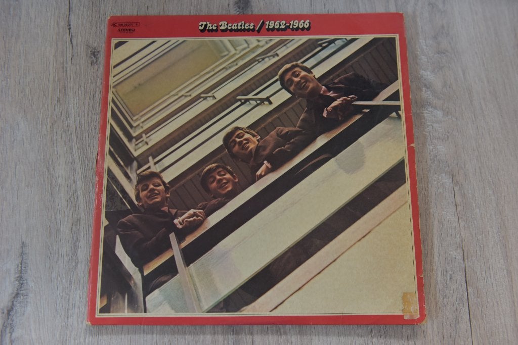 VINYL - THE BEATLES - ROOD ALBUM 1962-1966 -- 2LP, 12 inch, Dubbel-LP, Inclusief binnenhoes, Verzenden