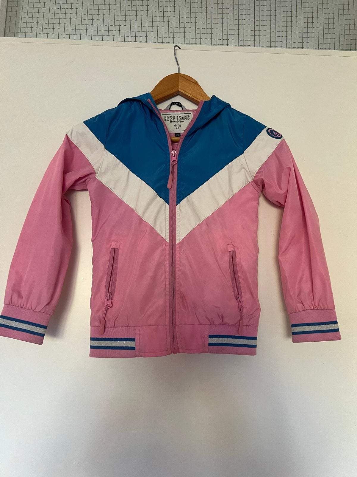Cars Jeans zomerjas maat 128, Ophalen of Verzenden, Gebruikt, Meisje, Jas