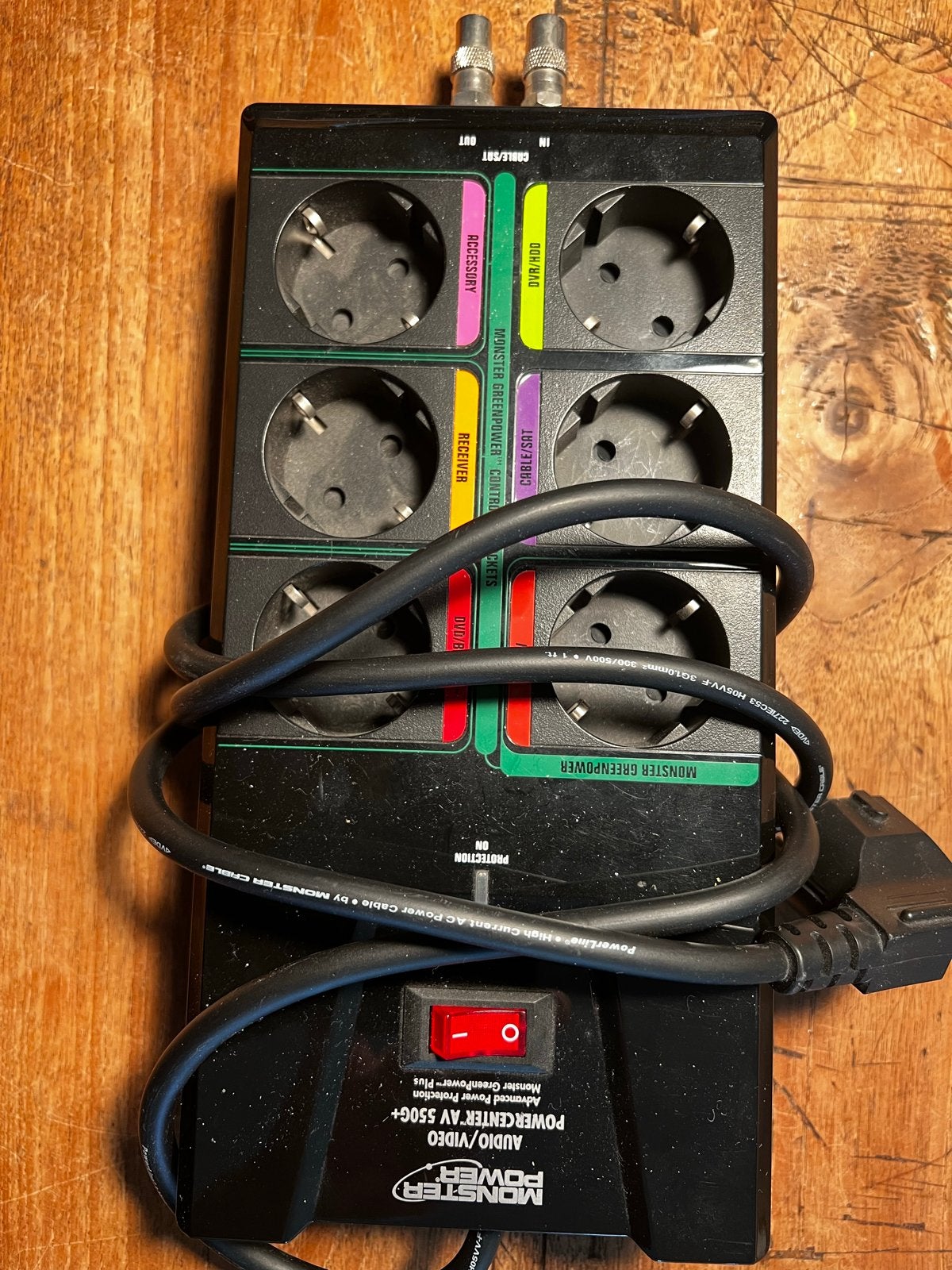 Monster PowerCenter AV 550G+ Audio/Video Power Conditioner, Ophalen, Gebruikt, Audio