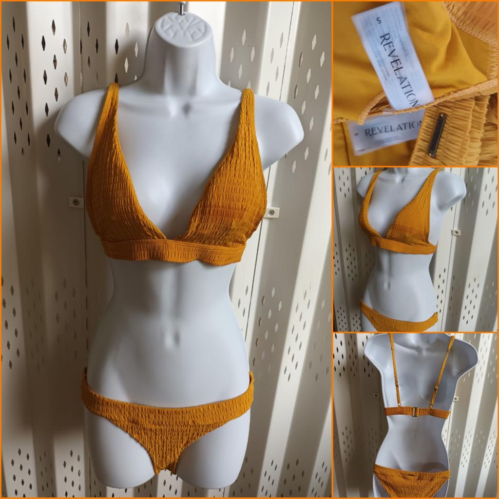Revelation The Sting Bikini Set - Geel - Stretch - Maat S, Geel, Ophalen of Verzenden, Zo goed als nieuw, Revelation