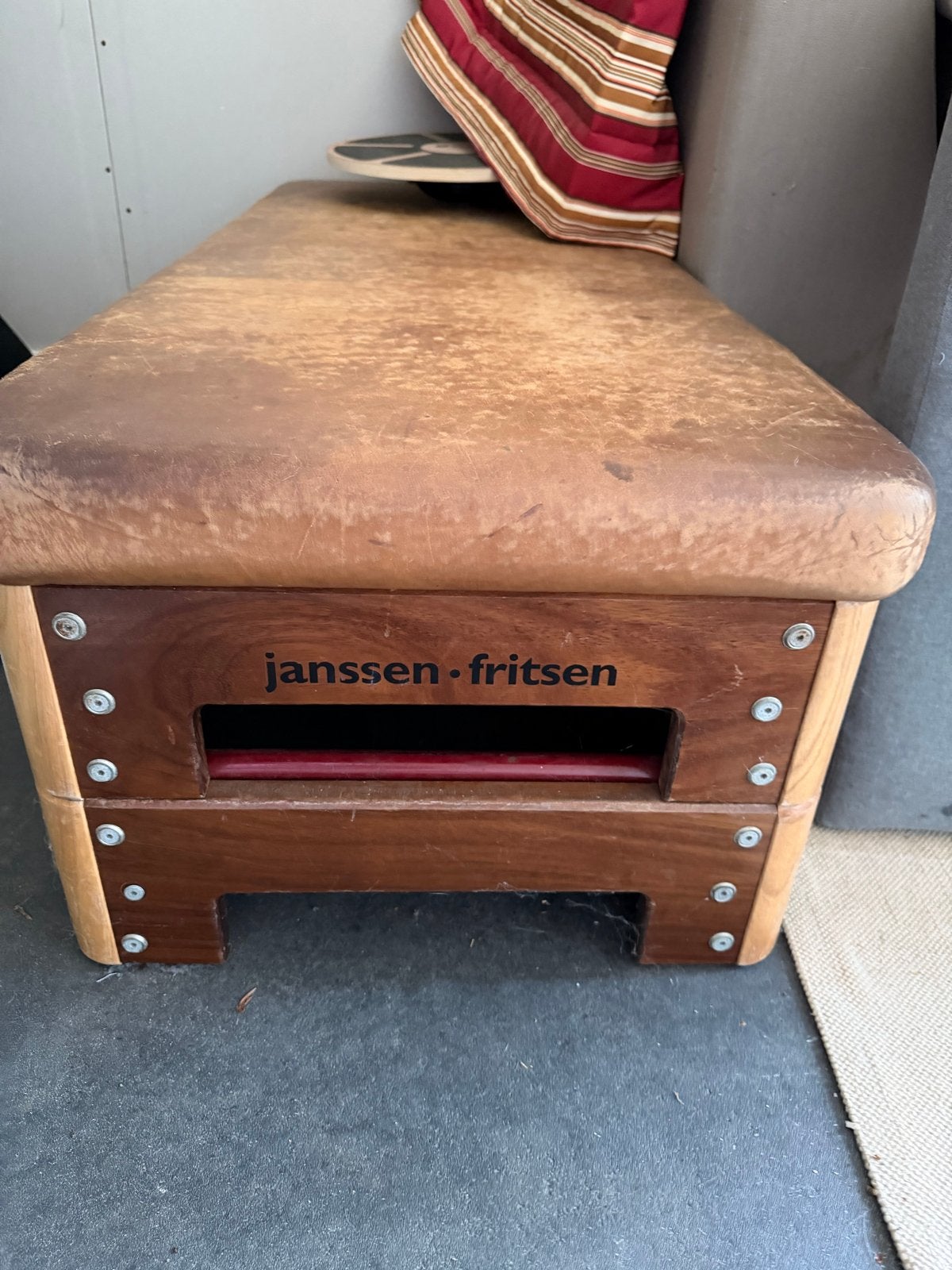 Vintage Turnkast Bovenstuk - Ideaal als Bankje, Ophalen, Gebruikt, Bruin, Hout