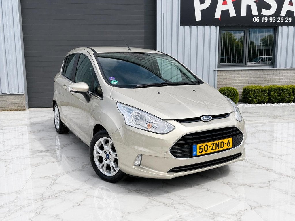 Ford B-Max 1.6 TI-VCT Titanium Carplay+Cam+Navi+Cruise+PDC/T, Auto's, Ford, Gebruikt, 4 cilinders, B-Max, Origineel Nederlands