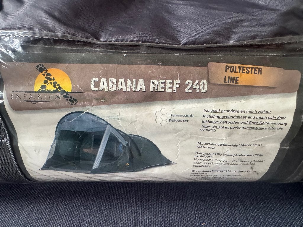 2 persoons tent, Ophalen, Zo goed als nieuw, Tot en met 2