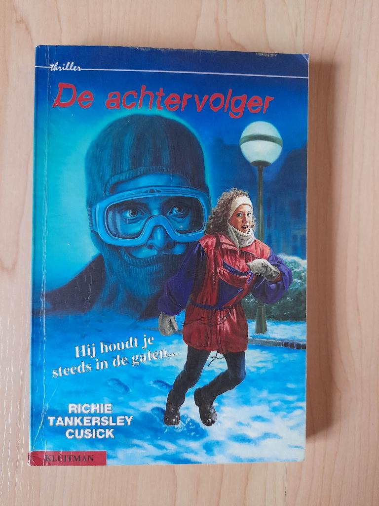 DE ACHTERVOLGER Richie Tankersley Cusick thriller, Ophalen of Verzenden, Gelezen