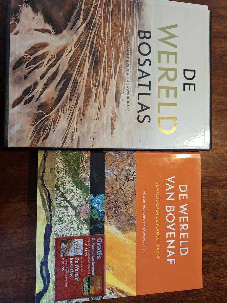 De Wereld Bosatlas 2005 - Inclusief De Wereld van Bovenaf, Bosatlas, 2000 tot heden, Ophalen of Verzenden, Zo goed als nieuw