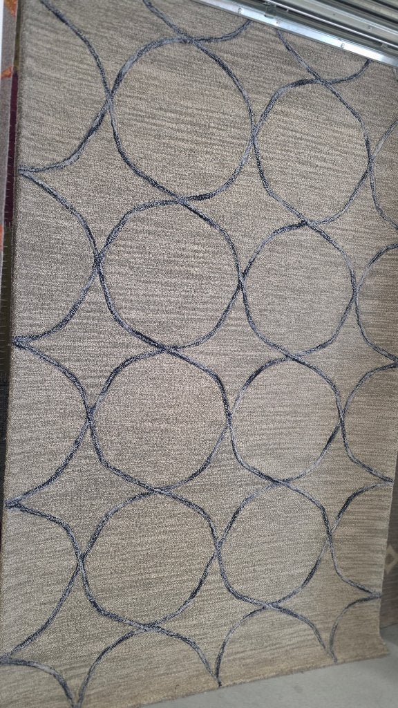 karpet, Ophalen, Beige, 150 tot 200 cm, 200 cm of meer
