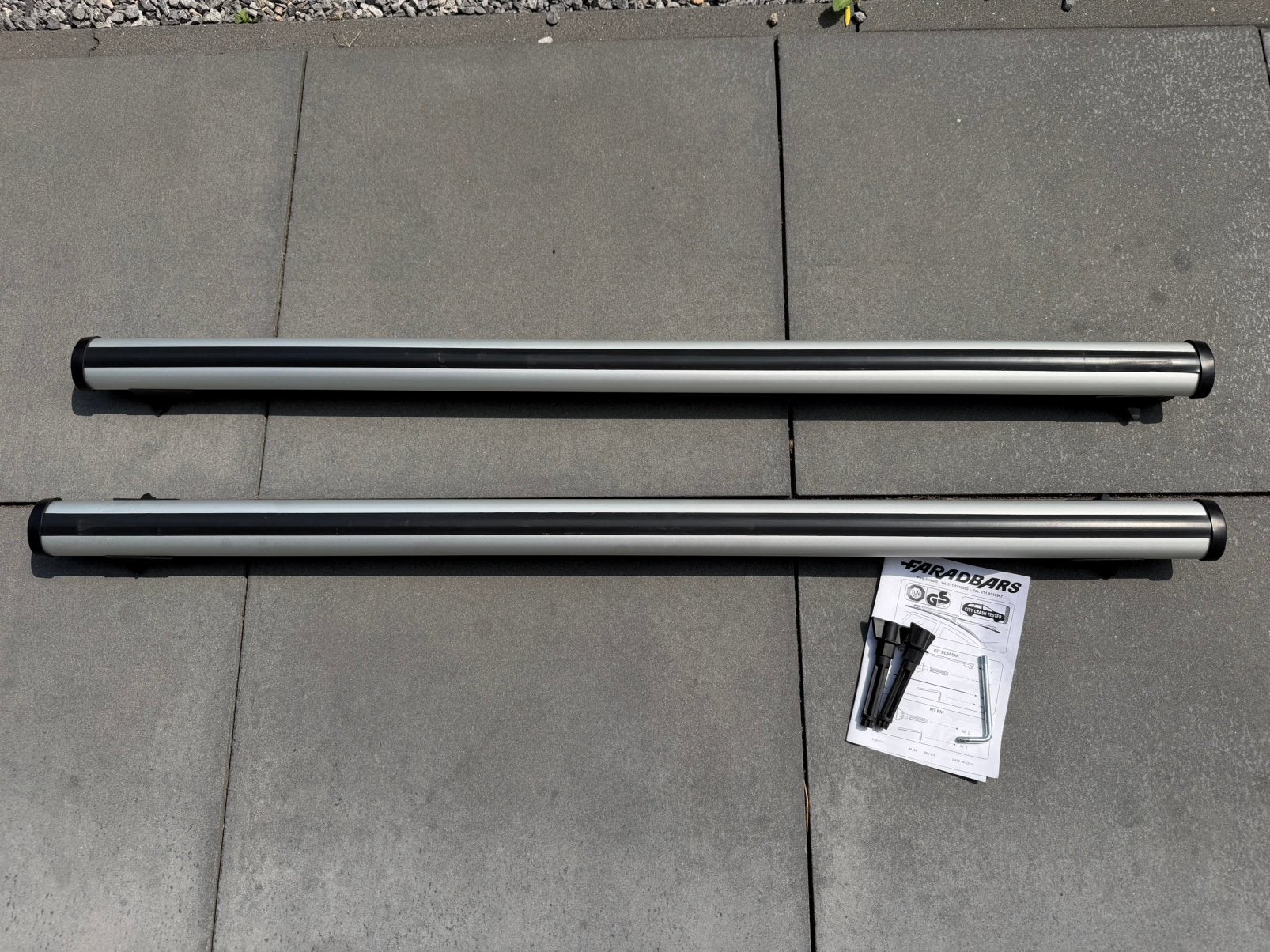 Farad Beamar 4 dakdragers 120cm voor BMW X1-F48, Ophalen, Zo goed als nieuw