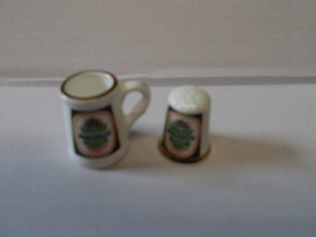 Bavaria bier miniatuur setje (nr.1) Porcelein, Verzamelen, Biermerken, Ophalen of Verzenden, Nieuw, Overige typen, Bavaria