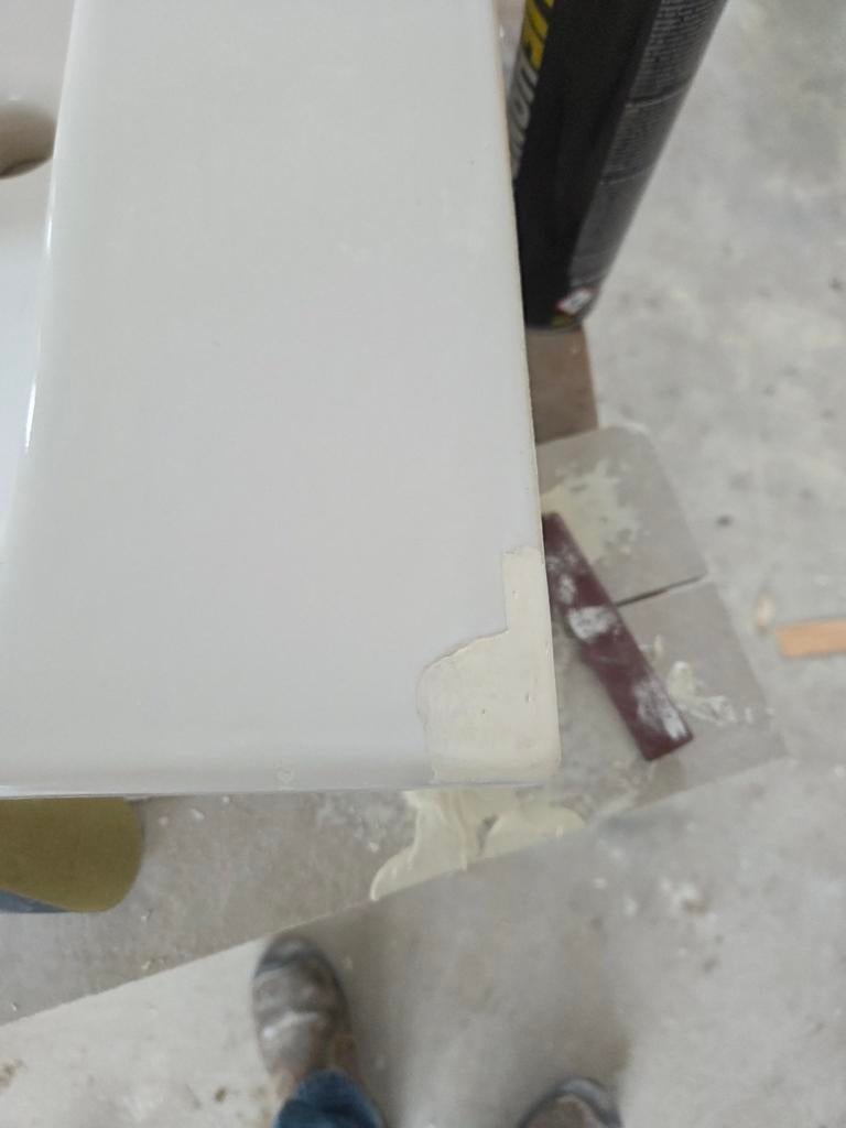 Keramische wastafel voor meubel 120x47, Huis en Inrichting, Ophalen of Verzenden