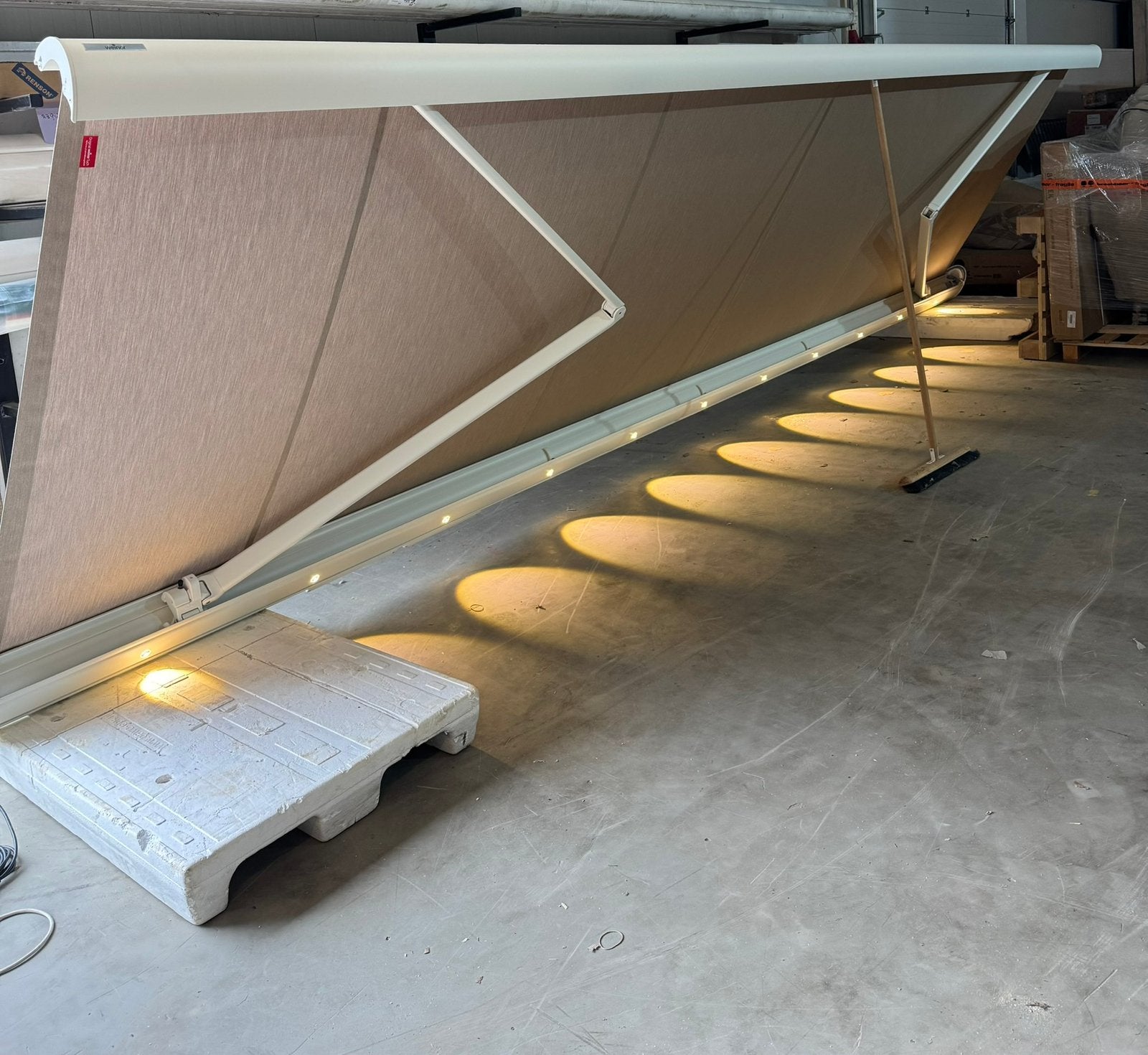 Weinor Opal cassette zonnescherm 3.00 x 2.50 m, Tuin en Terras, Ophalen, Elektrisch, Zo goed als nieuw, 150 tot 300 cm