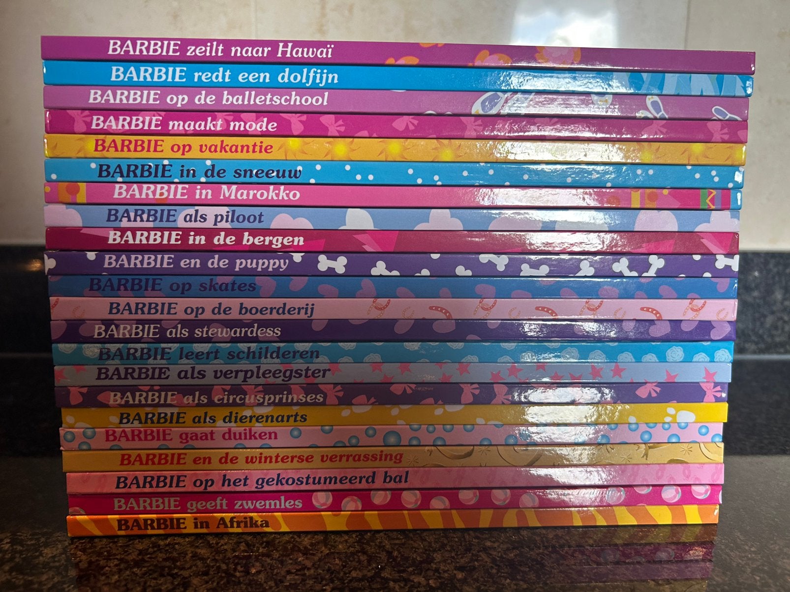 Barbie, Leesboekjes Verzameling, 22 stuks, Verzamelen, Ophalen of Verzenden, Zo goed als nieuw