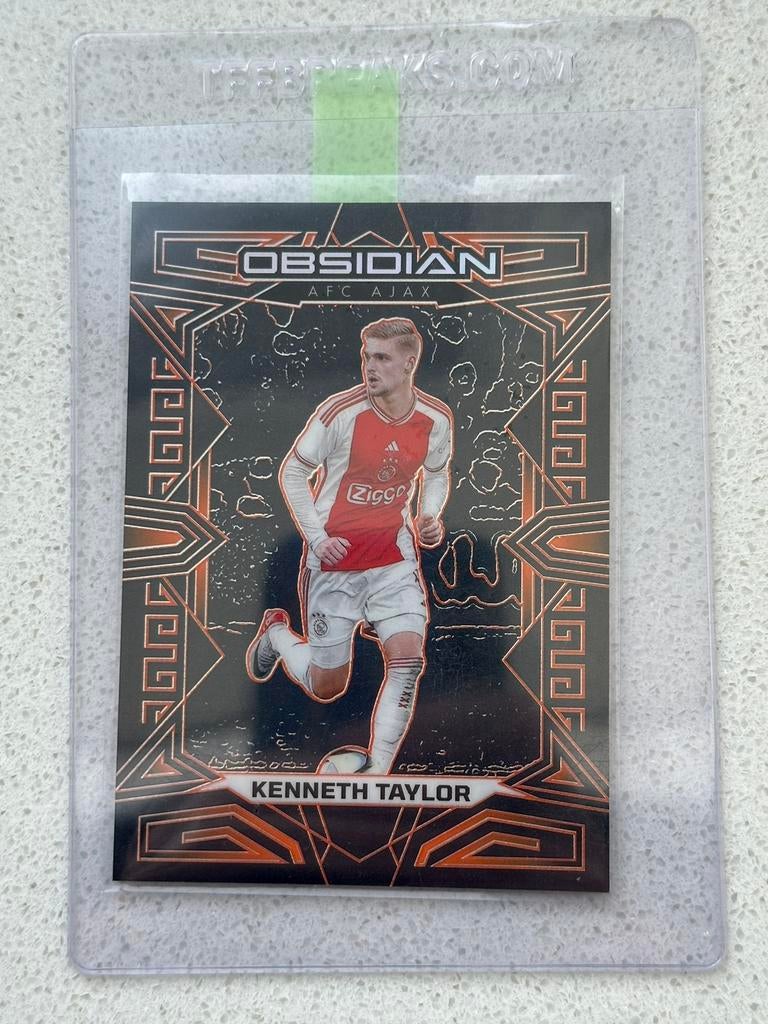 Kenneth Taylor Panini Obsidian /40 2023-2024 Ajax Lazio Roma, Verzenden, Zo goed als nieuw