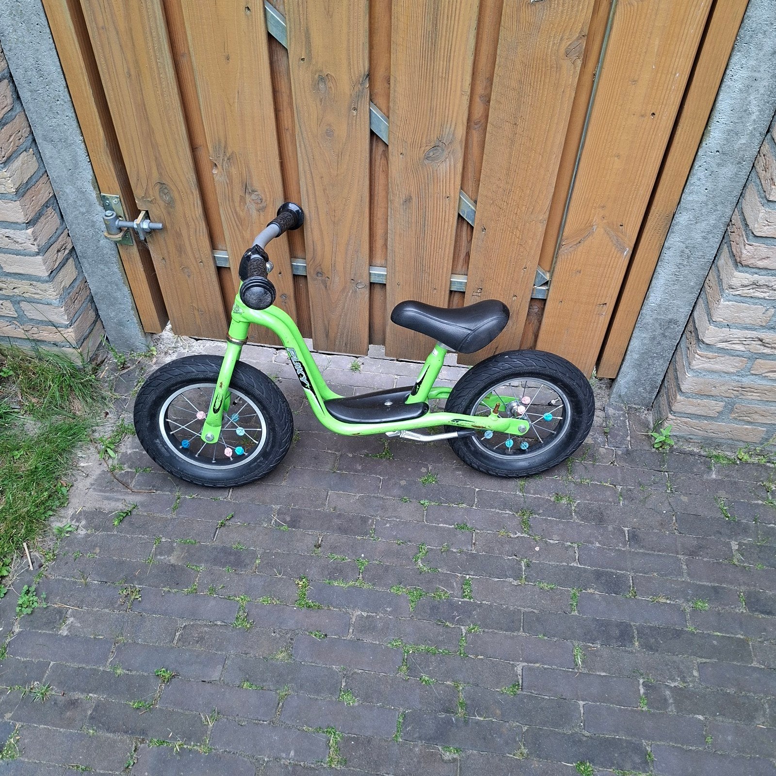 Puky loopfiets groen - perfect voor jonge avonturiers, Fietsen en Brommers, Fietsen | Kinderfietsjes, Ophalen