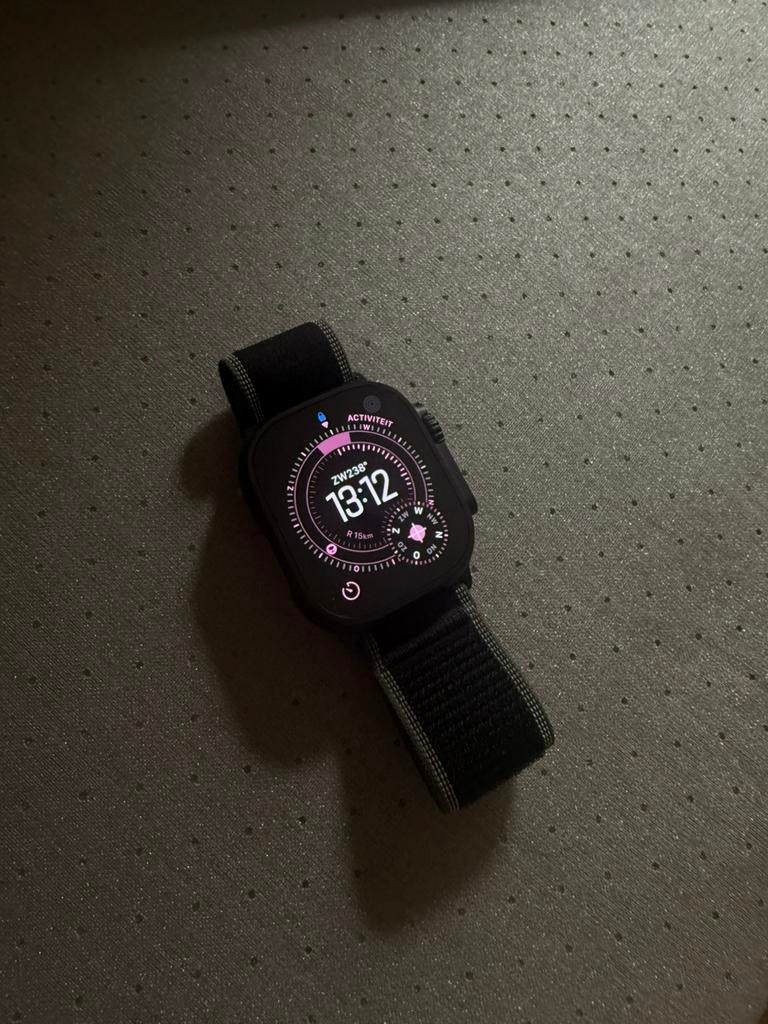 APPLE Watch Ultra 3, Zwart, IOS, Ophalen of Verzenden, Zo goed als nieuw