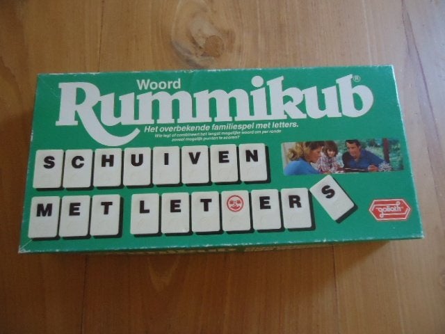 Woord Rummikub, Een of twee spelers, Ophalen of Verzenden, Gebruikt