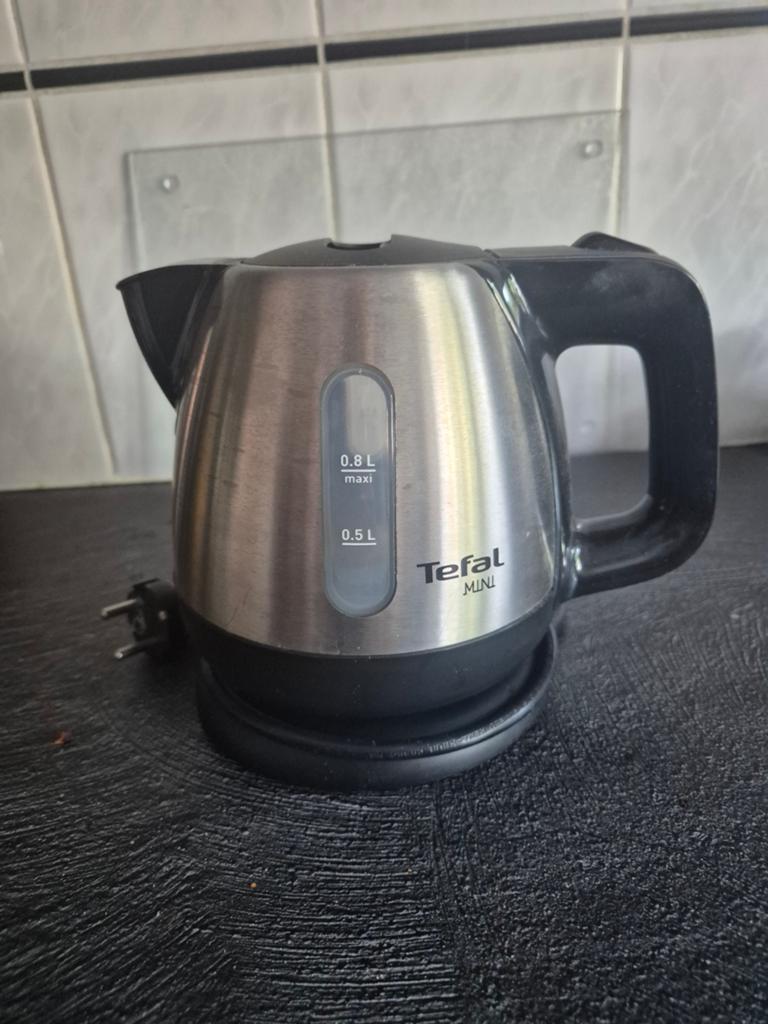 Tefal Mini Waterkoker, Minder dan 1 liter, Ophalen, Gebruikt, Rvs