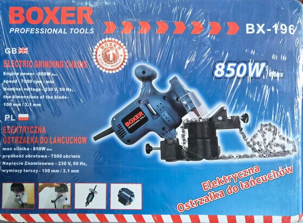 Boxer BX-196 elektrische ketting slijper 850W, Ophalen