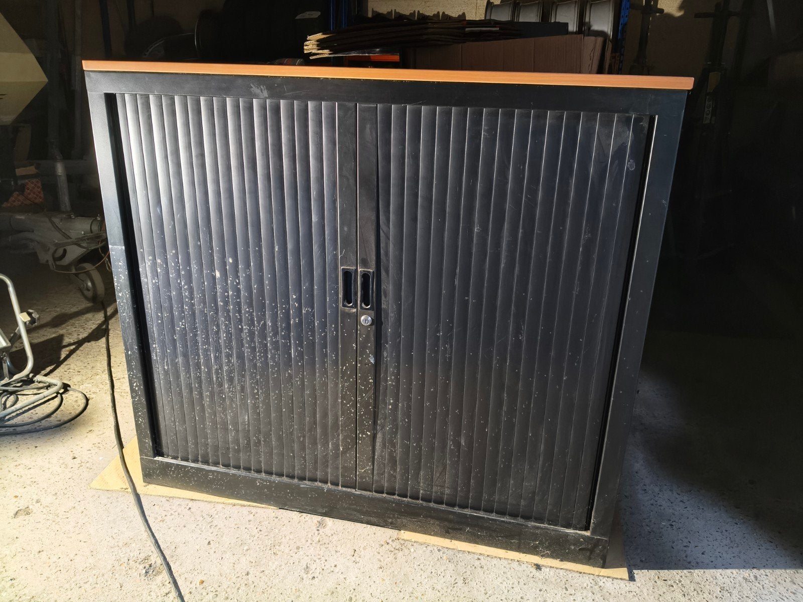 archiefkast, garagekast kantoorkast rolkast, Huis en Inrichting, Ophalen, Gebruikt, 100 tot 150 cm, 100 tot 150 cm