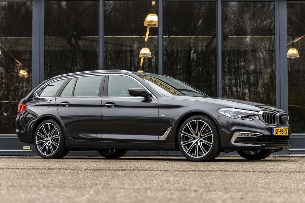 BMW 5 Serie Touring 520i High Executive luxery (bj 2018), Auto's, BMW, Bedrijf, Te koop, 5-Serie, ABS, Achteruitrijcamera, Airbags