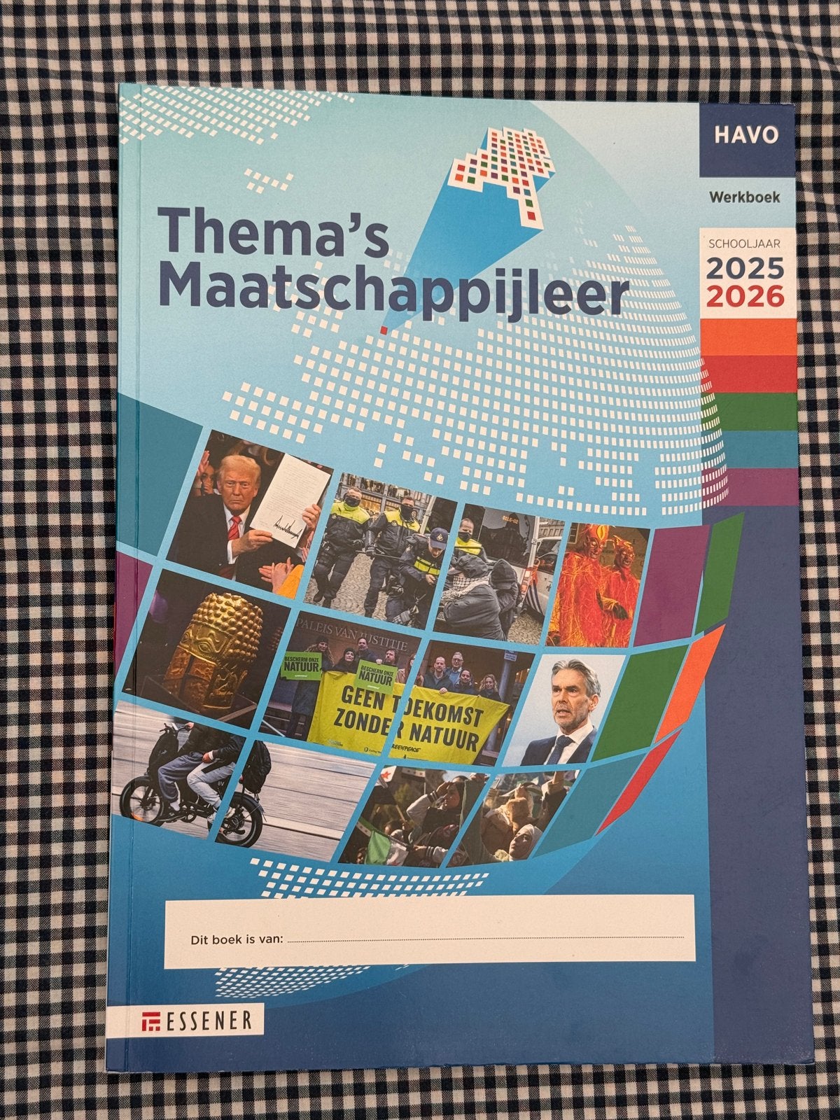 Thema's Maatschappijleer Werkboek HAVO 2025-2026, Ophalen of Verzenden, Zo goed als nieuw, HAVO, Maatschappijleer