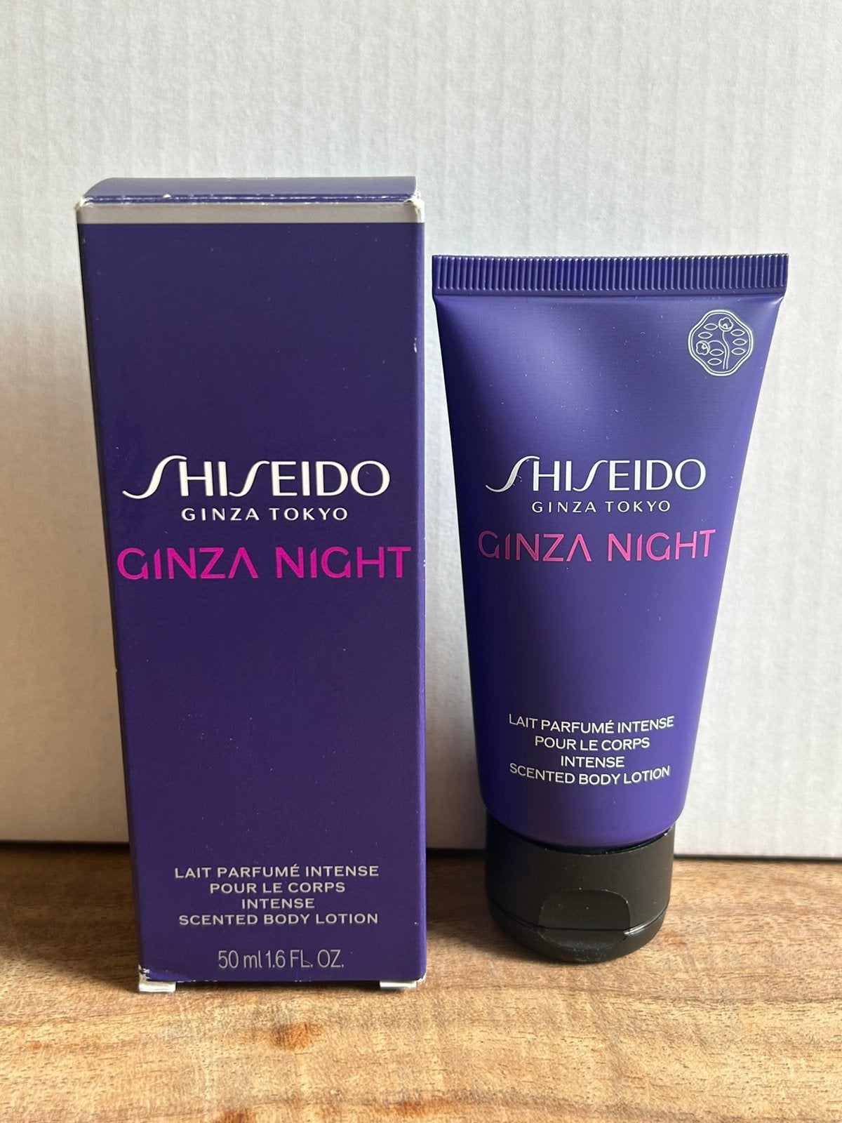 Shiseido - ginza tokyo night 50ml bodylotion, Ophalen of Verzenden, Nieuw, Bodylotion, Crème of Olie