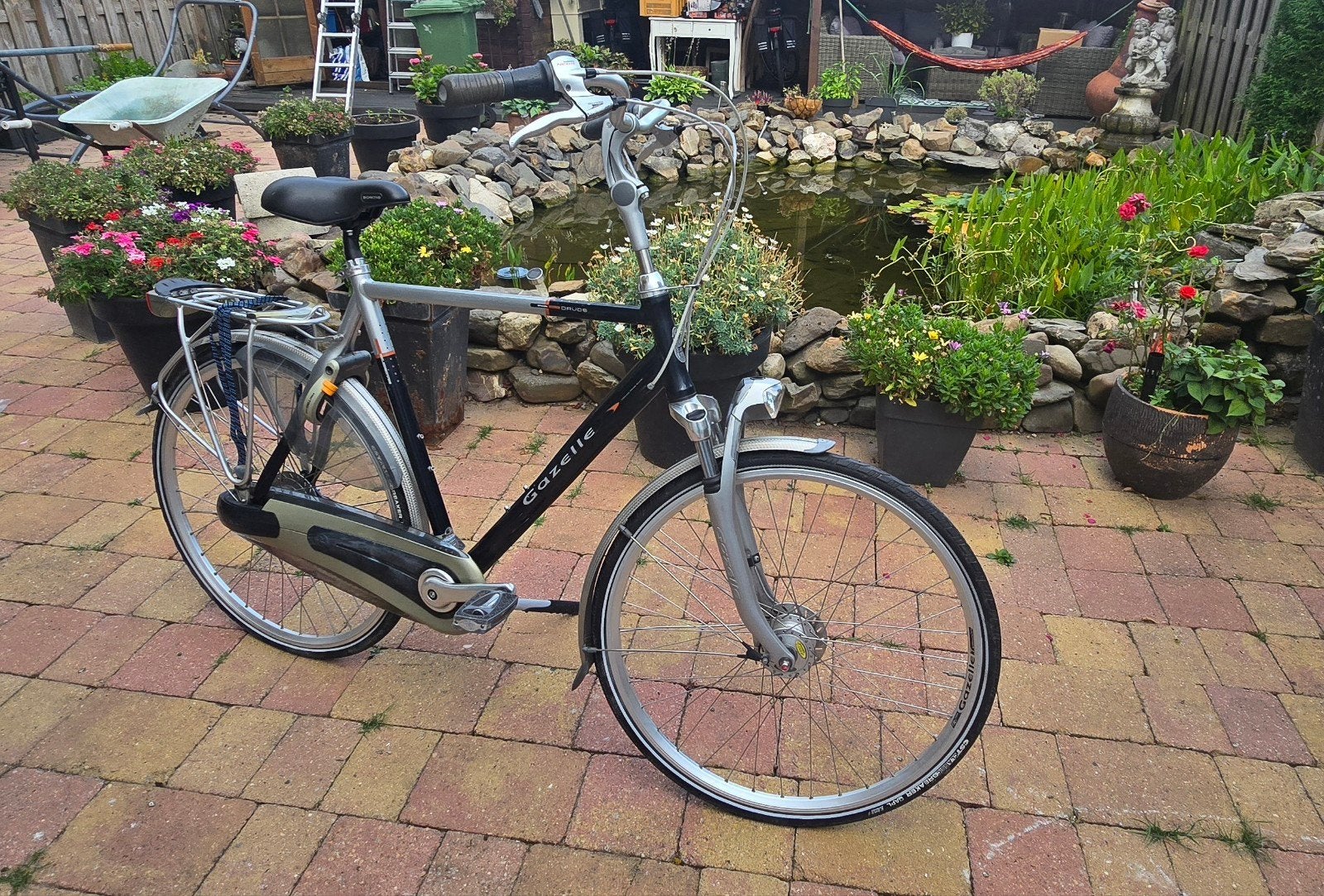 Gazelle Davos Special Design herenfiets, Ophalen, Gebruikt, Versnellingen, Gazelle