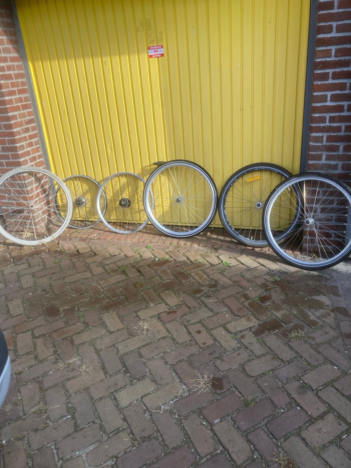 Diverse voorwielen., Ophalen of Verzenden, Gebruikt, Wiel