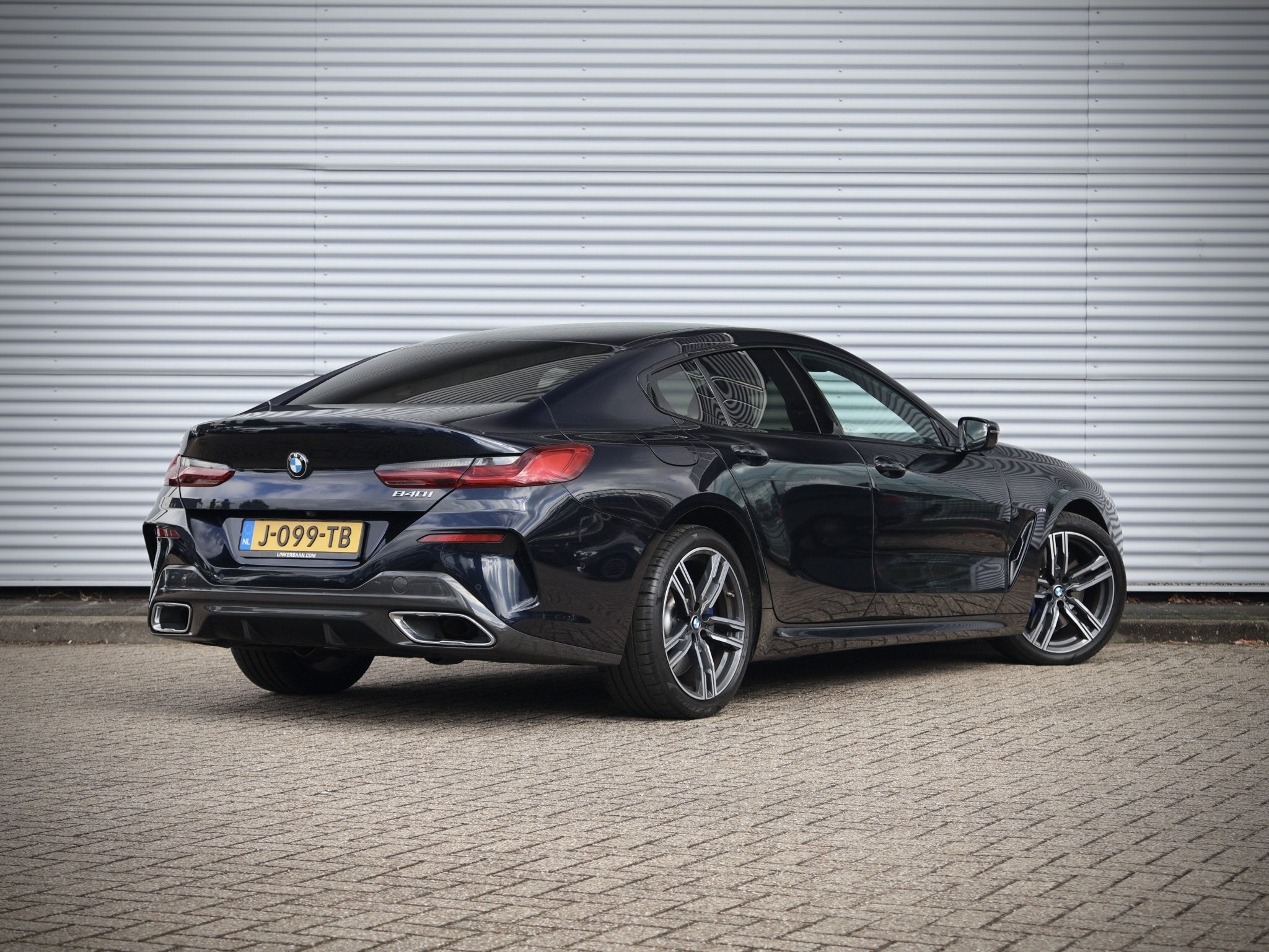 BMW 8 Gran Coupé 840 i M Sport | Harman Kardon | Soft Close, Auto's, Gebruikt, Zwart, Bedrijf, Elektronische parkeerrem
