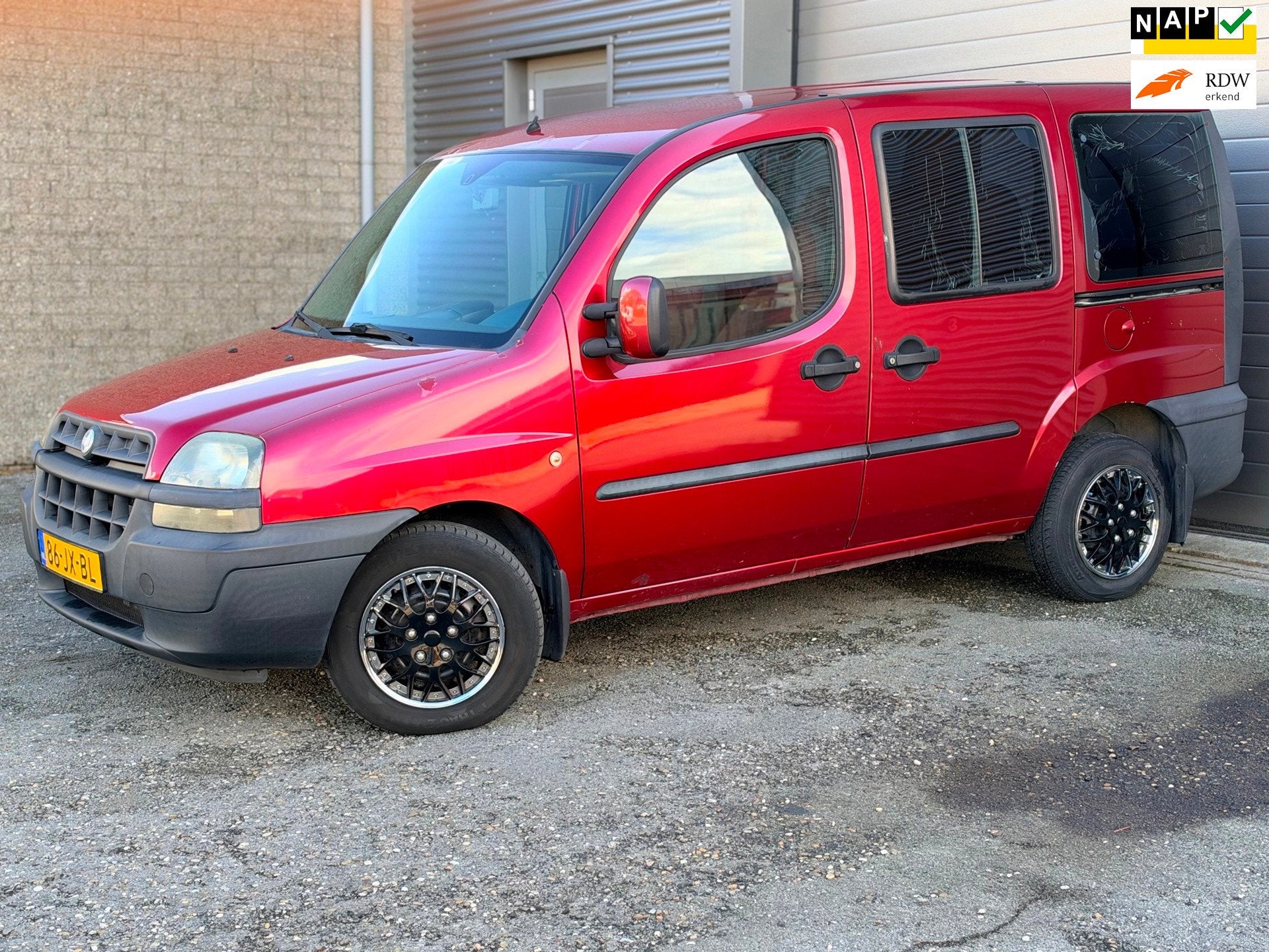 Fiat Doblò 1.6-16V ELX, Auto's, Voorwielaandrijving, 1596 cc, Gebruikt, Doblo