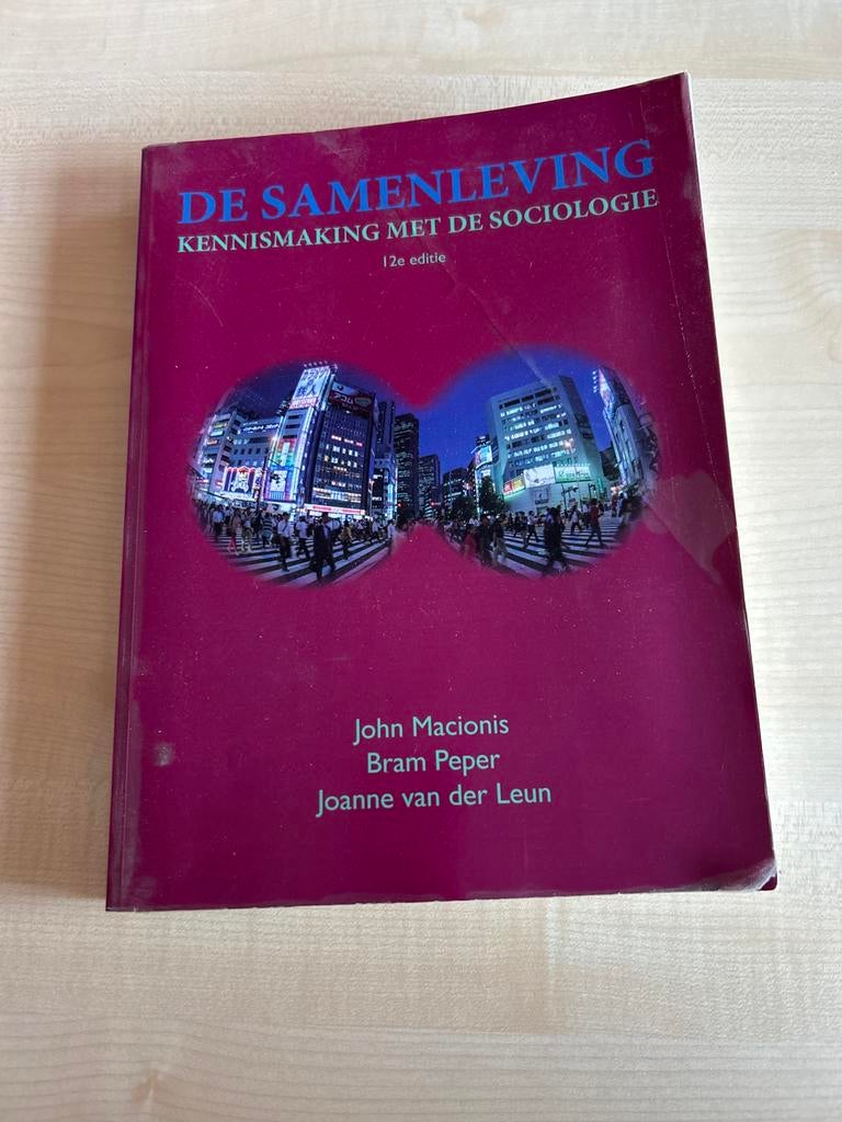 De samenleving; kennismaking met de sociologie (HBO), Boeken, Ophalen of Verzenden, Gamma, Gelezen, HBO