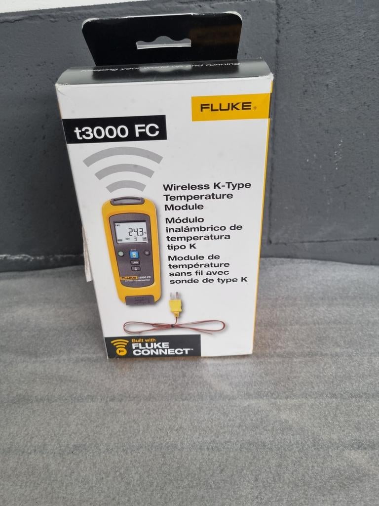 Nieuwe Fluke T3000 FC Draadloze Temperatuurmodules (3 stuks), Ophalen of Verzenden, Nieuw