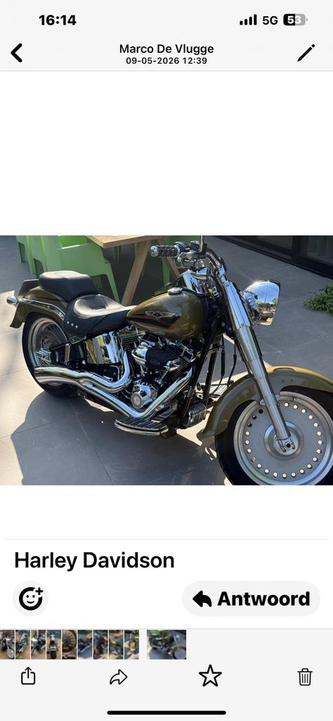 Harley fatboy 1600 2007 8794 /14070km, Particulier, Chopper