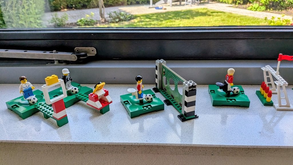 Lego voetballers, Overige thema's, Compleet, Lego, Ophalen of Verzenden
