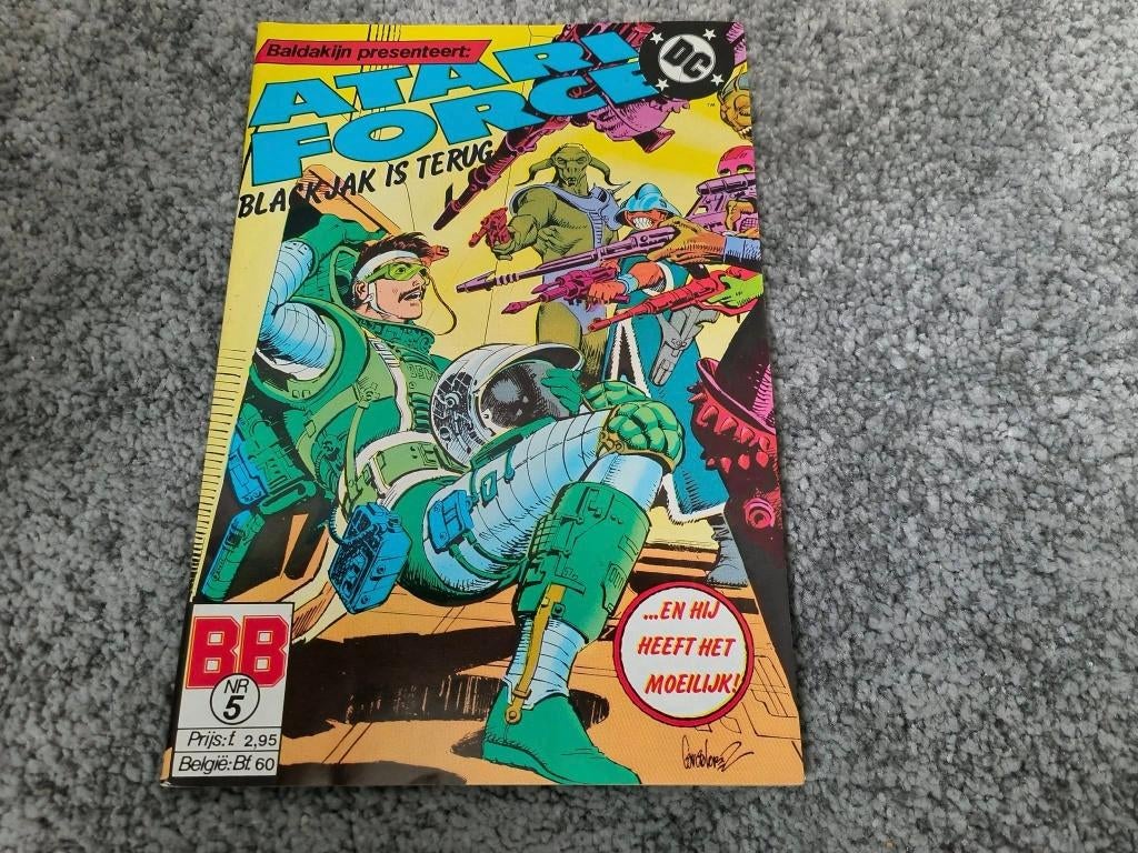 Atari Force nr.5( Baldakijn boeken), Boeken, Eén stripboek, Ophalen of Verzenden, Zo goed als nieuw