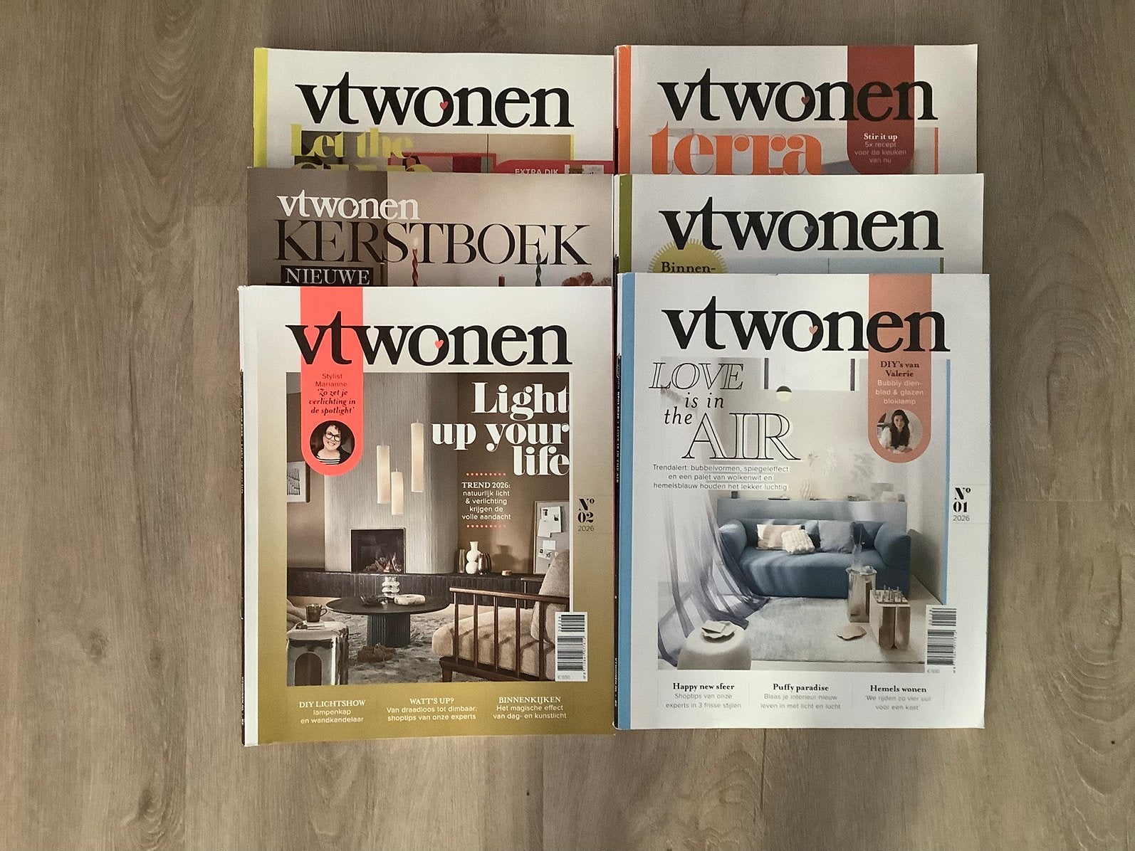 Vt wonen tijdschriften, Ophalen, Zo goed als nieuw, Overige typen