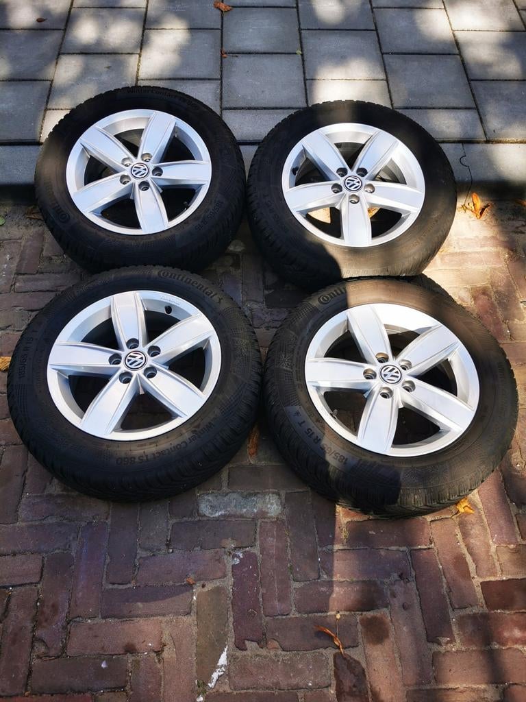 Velgen set polo 5 x 100 2G Volkswagen, Ophalen