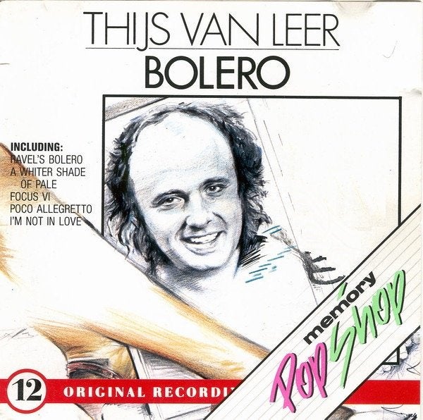 Thijs van leer – bolero cd cbs 462650 2, Verzenden, Classicisme, Zo goed als nieuw, Overige typen