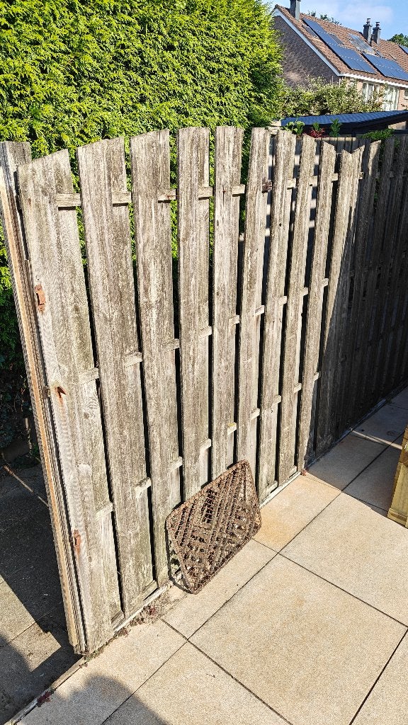 Houten schuttingdelen - Gebruikt, Ophalen, Minder dan 3 meter, Hout, 1 tot 2 meter